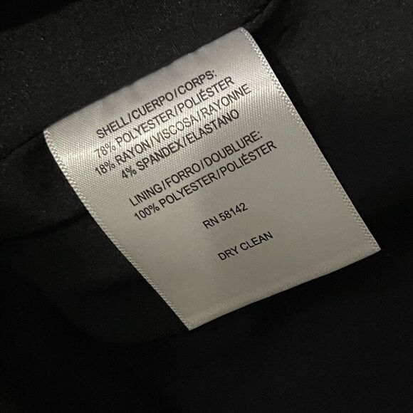 GAL MEETS GLAM Celeste Fit Flare Dress Size 16 Black NEW Party LBD Cocktail Chic - Picture 12 of 12